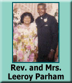 Rev. and Mrs. Leeroy Parham