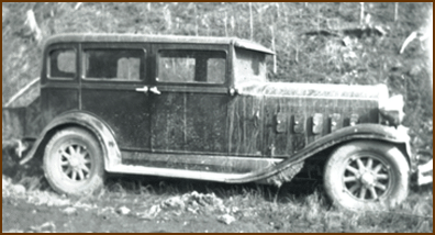 Photo of an old car