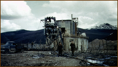 Image of a dredge operation