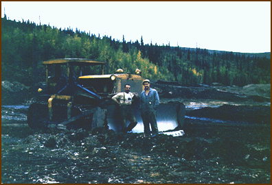 Image of Harld Schmidt and Glen Franklin at Glacier Creek