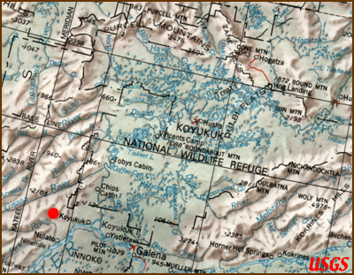 Koyukuk River Area Map