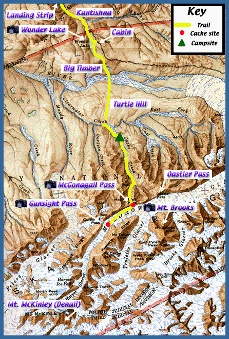 Forsberg Trail Map