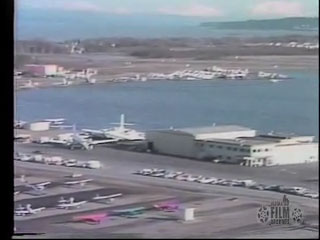 Lake Hood and Anchorage International Airport