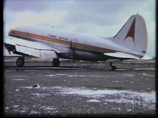 Trans Arctic C-46 at Fairbanks 