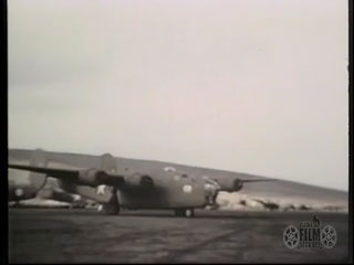 B-24s take off