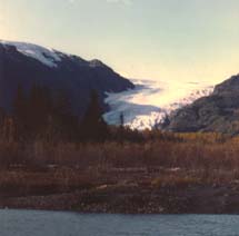 Photo of Exit Glacier in 1982