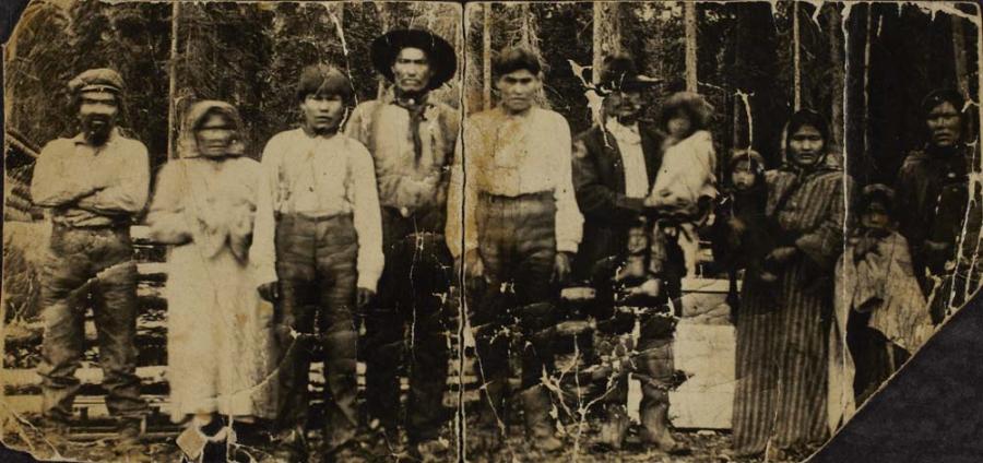 People at Healy River, 1905