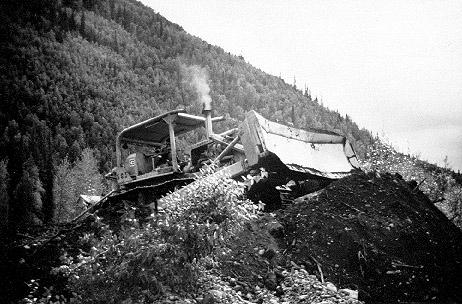 Mining With A Bulldozer