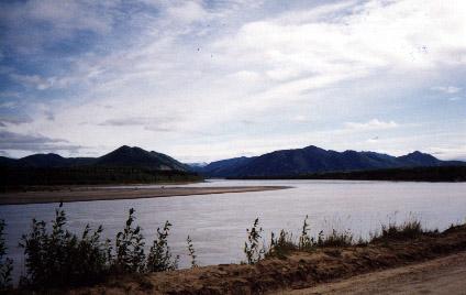 Looking Up The Yukon River