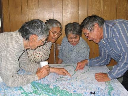 Group Looking at Map