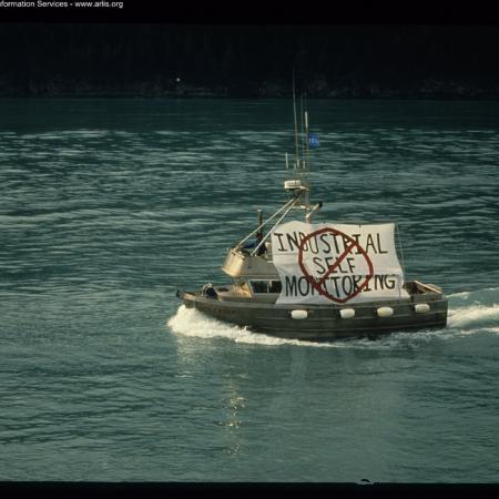 Exxon Valdez Oil Spill Commercial Fishing Boat
