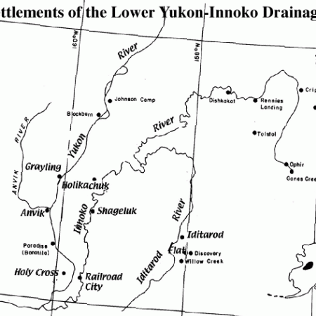 Settlements of the Lower Yukon-Innoko Drainage
