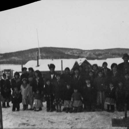 People of Healy Lake Village