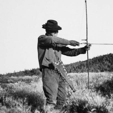 Using A Bow And Arrow