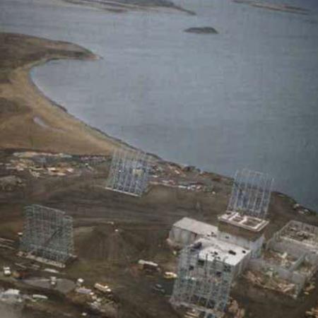 Aerial View of the White Alice Site at Cold Bay