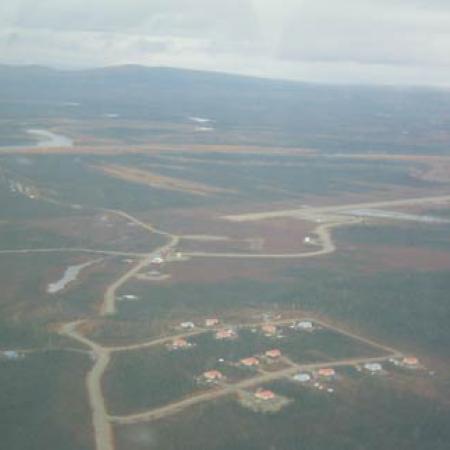 Allakaket from the Air