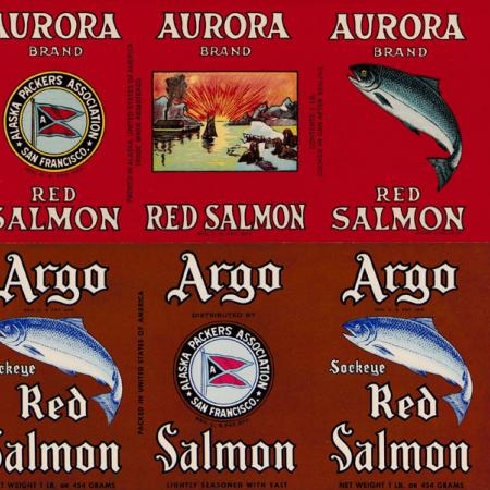 Salmon Can Labels