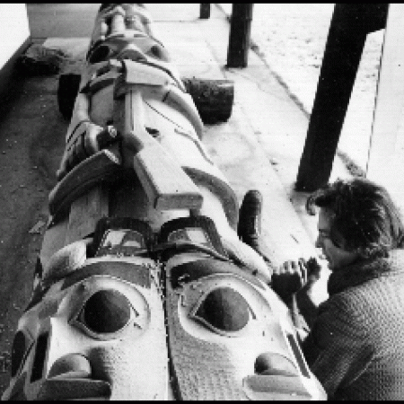 Carving a Totem Pole
