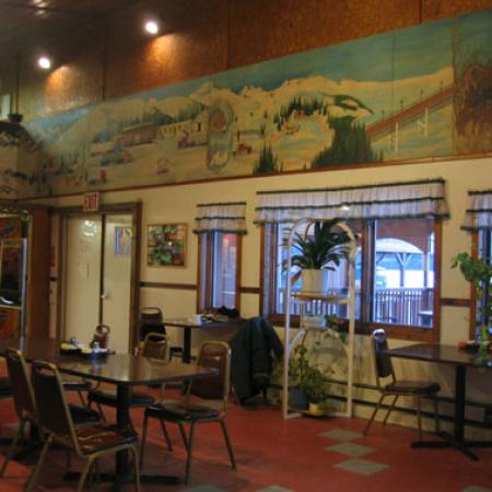 Mural Inside Cafe