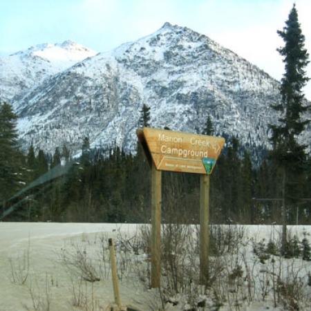 Marion Creek Campground Sign