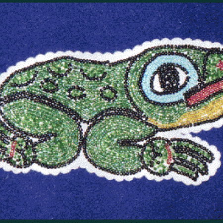 Another Beaded Frog