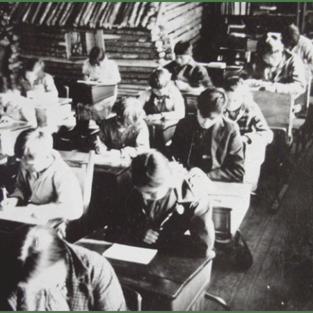 Children at Desks
