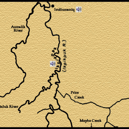 Ikpikpak River Place Names Map