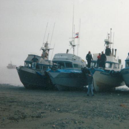 Boats in the Fog