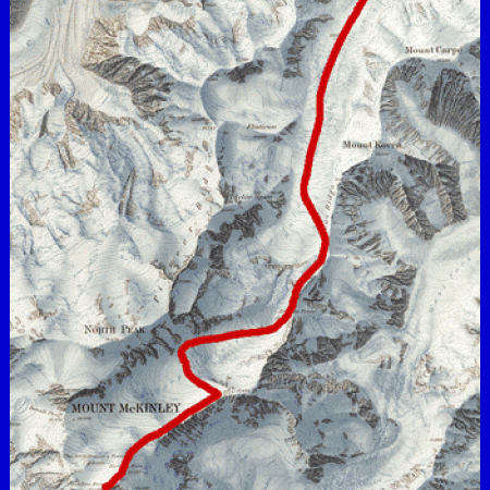 Muldrow Glacier Route