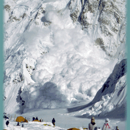 Avalanche At Base Camp