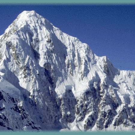 North Face Of Mount Huntington