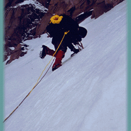 Frontpointing In The Japanese Couloir
